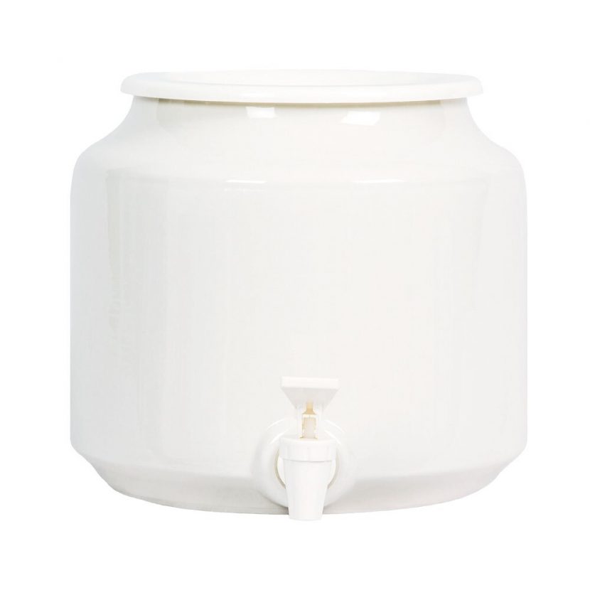Ceramic Dispenser White